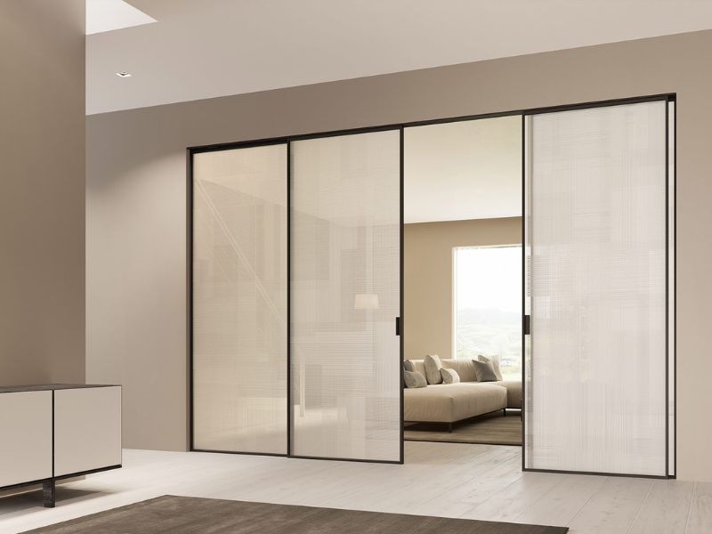 Tìm hiểu chi tiết về cửa lùa slim không ray dưới từ khái niệm đến ứng dụng