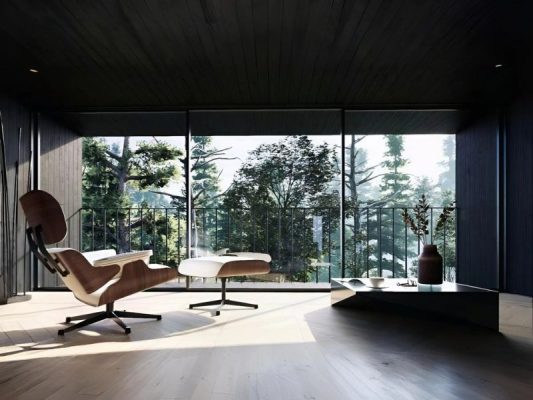 Cửa Slim Panorama trong phòng làm việc – Mở rộng tầm nhìn, khơi gợi cảm hứng