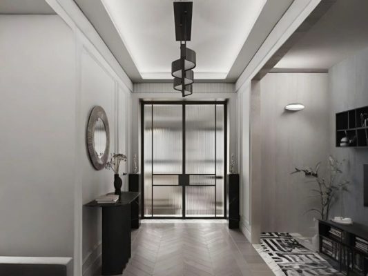 Cửa nhôm anode slim mở quay - Chi tiết tối giản nâng tầm không gian sang trọng