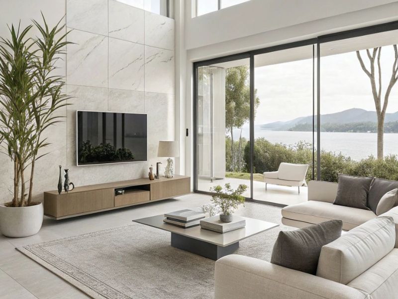 cửa slim ngoại thất hệ lùa