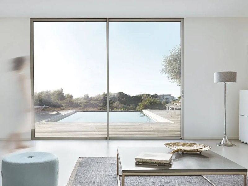 cửa slim ngoại thất hệ lùa