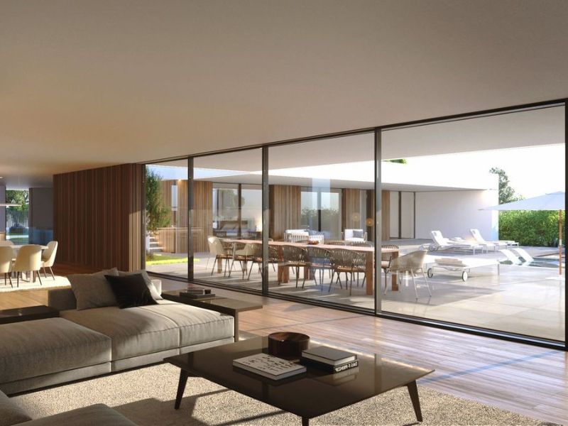 cửa trượt slim ngoại thất