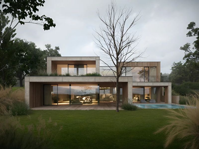 cửa slim ngoại thất